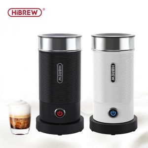 HiBREW Milk Frother Frothing Foamer Chocolate Mixer Cold/Hot Latte Cappuccino fully automatic Milk Warmer Cool Touch M1A